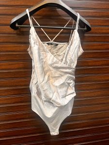 Zara Satin Bodysuit