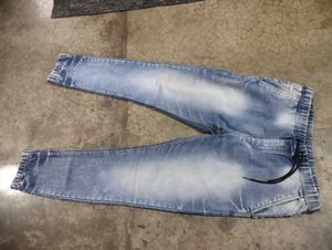 Stylish Men's Denim Jogger Pants