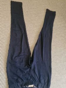 Navy Blue Casual Pants