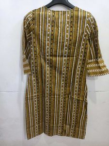 Stylish Striped Cotton Kurta