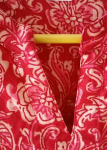 Women Fit And Flare Red Maxi Dress