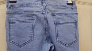 Excellent condition Girls' Light Wash Heart Jeans