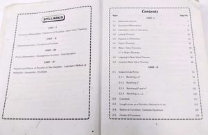 Mathematics -Differential Calculus B.sc I yr Se