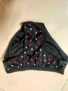 Cute Heart Print Panties