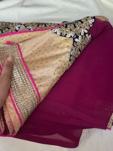 Stunning Embroidered Saree