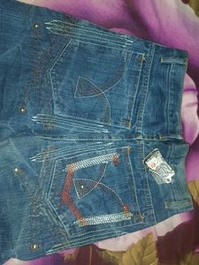 Y2K FLORAL FLARED JEANS