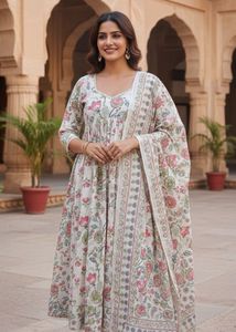 Floral Kurta Set