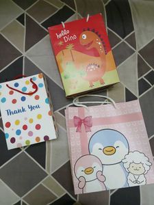 assorted gift bags