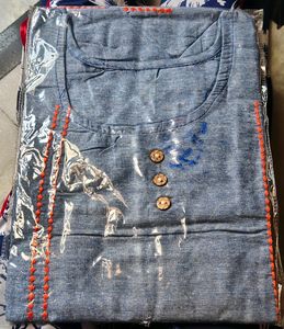 Khadi Cotton Kurti (New)
