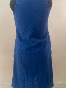 Blue Cotton Kurta Set