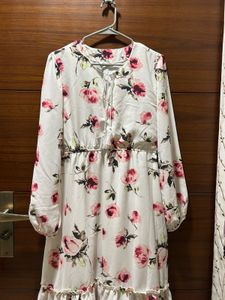 Chic Floral Print Maxi Dress