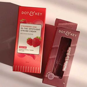 Dot & Key Meltie lipbalm+strobe cream