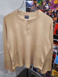 ABUNDANCE BOXY FIT WAFFLE HENLEY TEE 😎🔥❤️‍🔥