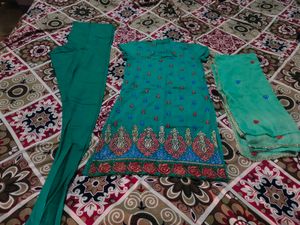 Beautiful Teal kurta sets