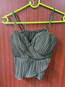 Stylish Pleated Camisole Top