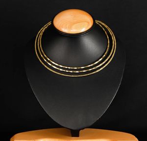 Gold Tone Layered Necklace