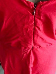 Red Party Wear Gown