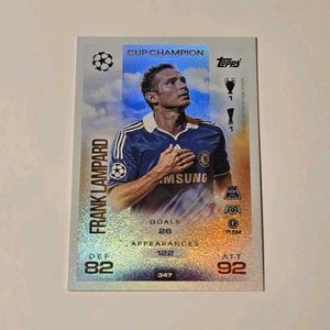 🏆Frank Lampard Topps Cup Champion Card