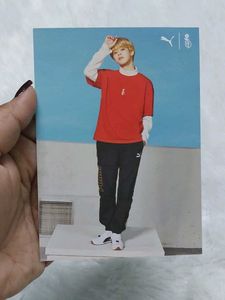 Jimin X Puma Official Postcard