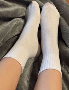 comfy white socks