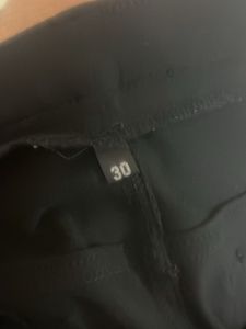 Classic Black Straight Formal Pants