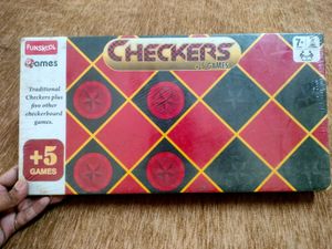 Funskool Checkers +5 Games