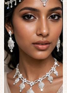 Sparkling Rhinestone Jewellery Set