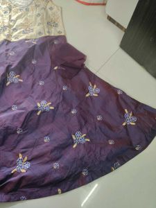 Elegant Embroidered Ethnic Gown