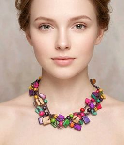 Bohemian Beaded Baddie Necklace