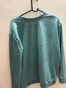 Teal Long Sleeve Pullover Top