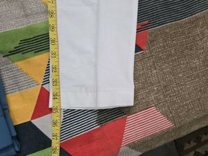 Classic White Casual Pants