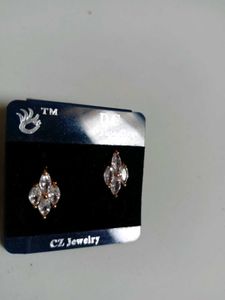 Elegant Marquise Stud Earrings