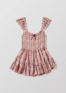 Urban Outfitters Kimchi Blue Rae Check Playsuit