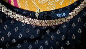 Elegant Printed Boat Neck Blouse