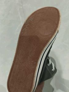 Classic Grey High-Top Sneakers
