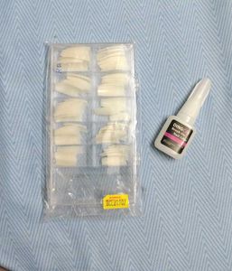 Fake Nails With Glue