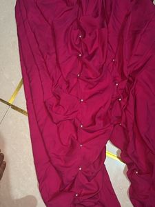 Magenta Kurta Set with Pants
