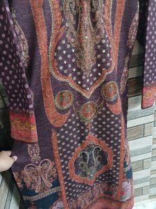 New Handwork pashmina suit