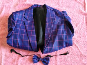 Jeet Ethics 4 Piece Checkered Party Suit With Bow