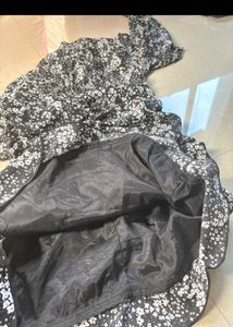 Chic Floral Ruched Mini Dress