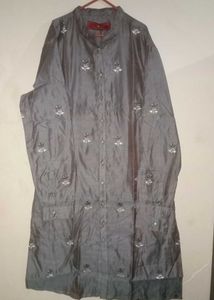 Men's Grey Kurta