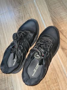 Campus Black school Shoes