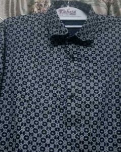 Men's Geometric Print kurta