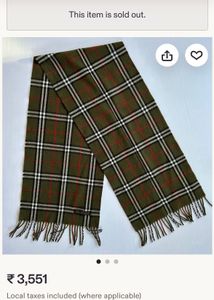 Paolo GUCCI scarf
