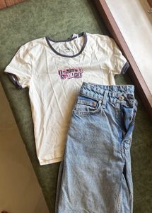 tshirt and jeans combo