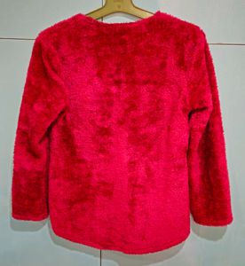 Red Fuzzy Sweater