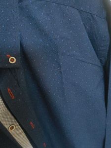 Men's Textured Slim Fit Shirt