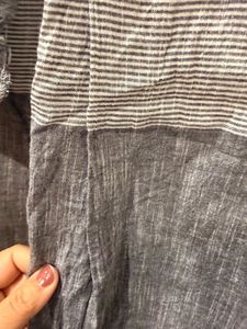 Striped Casual linen  Dress