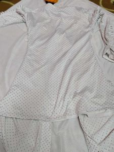 favorite Lightweight Dotted Tie-Front unique top