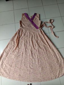 Angrakha Neck Design Style Dress